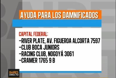 Dónde ayudar a los damnificados por las inundaciones