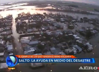 Salto: te mostramos el drama de la inundación y la solidaridad de la gente