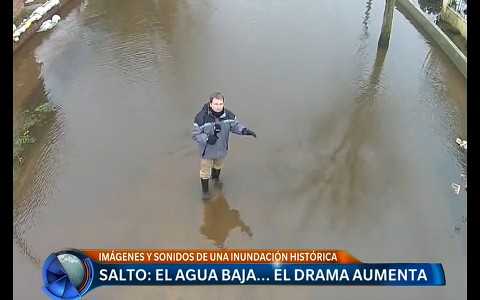 Salto: el agua baja, el drama aumenta