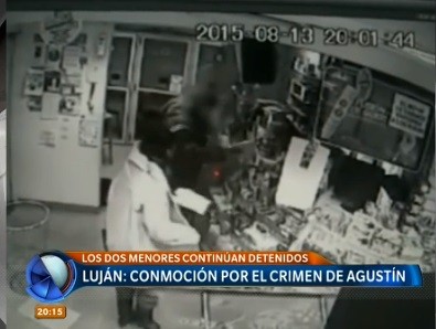 Conmoción en Luján: otra cámara muestra el crimen de Agustín