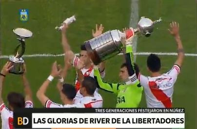 River celebró con la Libertadores y la Suruga en un Monumental repleto