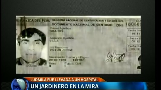 Detuvieron a un jardinero, que habría seducido a Ludmila