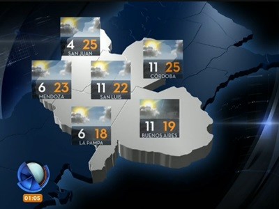 Mañana con lluvias y temperatura en ascenso