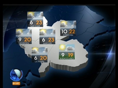 Máxima de hoy, 19 grados y seguirá en aumento para un buen fin de semana