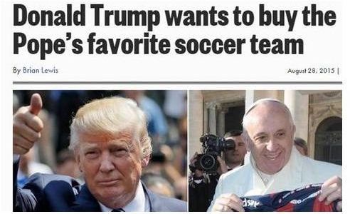 El millonario Donald Trump quiere comprar San Lorenzo