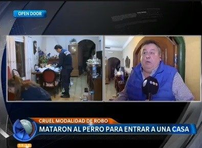 Mataron al perro para entrar a robar