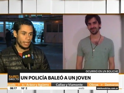 Operan por segunda vez al joven baleado por un policía