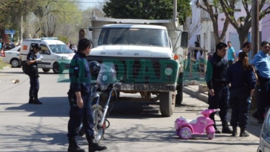 Un niño de 4 años murió atropellado por el camión que manejaba su tío
