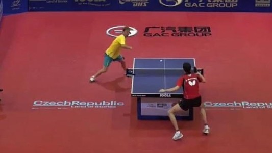 Afiladísimos: mirá el mejor punto de ping pong del año