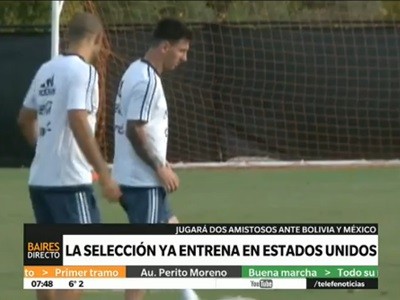 La Selección ya entrena en Houston