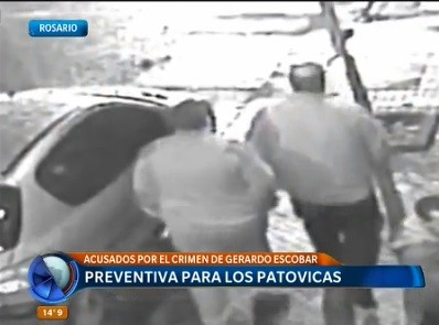 Prisión preventiva para patovicas por el crimen de Gerardo Escobar