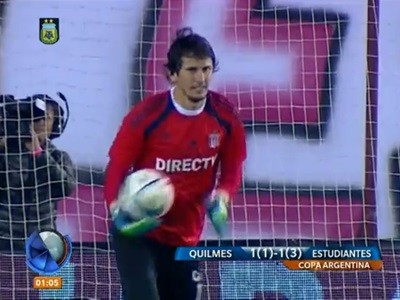 Hilario Navarro atajó tres penales