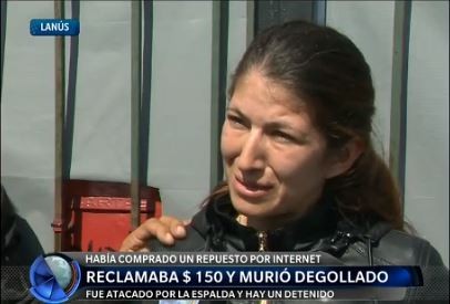 Compró un repuesto por Internet, reclamó y lo degollaron