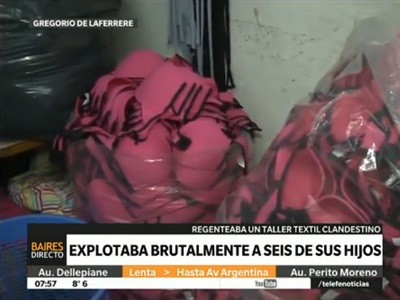 Explotaba brutalmente a seis de sus hijos