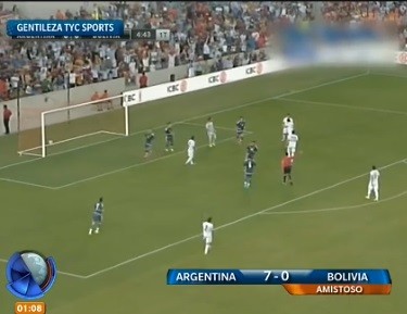 Reviví la goleada de Argentina