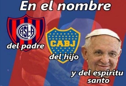 La paternidad de San Lorenzo sobre Boca: los afiches con las cargadas