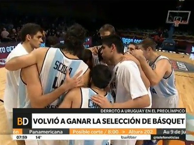 Preolímpico de Básquet: Quinto triunfo consecutivo de Argentina