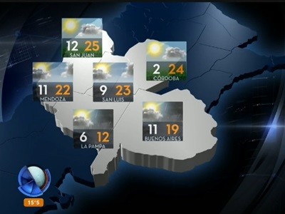 Martes agradable con 22 grados pero desde mañana marcado descenso de temperatura