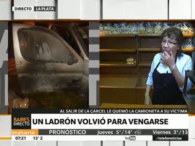 Un ladrón volvió para vengarse