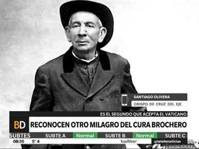 Aprueban otro supuesto milagro del cura Brochero