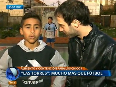 "Las Torres": mucho más que fútbol para los chicos