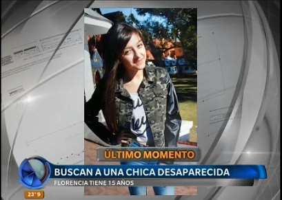 Buscan a una chica de 15 años que esta desaparecida en La Plata