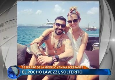 Pocho Lavezzi y Yanina Screpante, ¿separados?