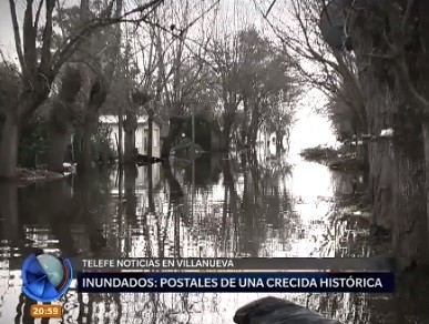 Villanueva: postales de una crecida histórica