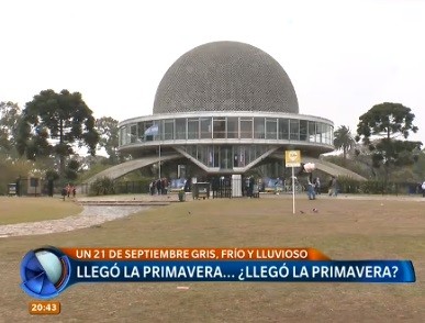 El Día de la Primavera llegó con frío y lluvia