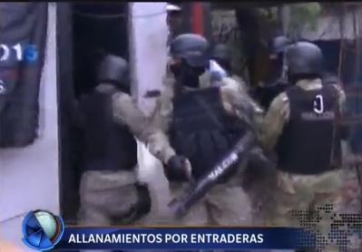 Desbaratan banda luego de 15 allanamientos en Quilmes