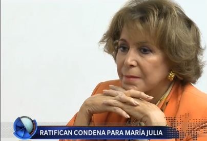 Ratificaron la condena de cuatro años de cárcel para María Julia Alsogaray