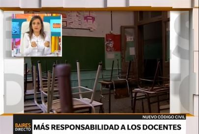 Más responsabilidad de los docentes
