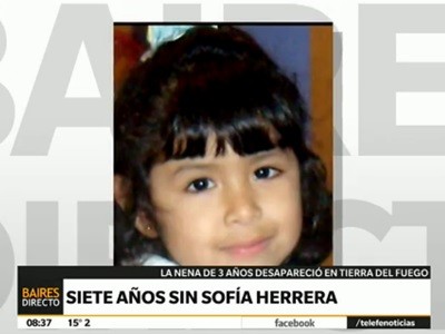 Siete años de la desaparición de Sofía Herrera