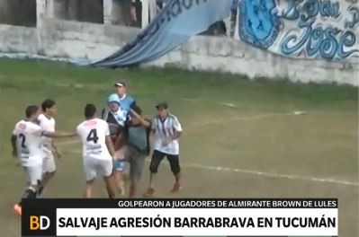 Brutal agresión a un arquero en Tucumán