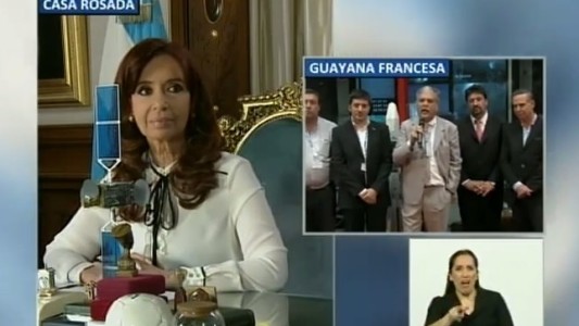 La Presidenta habló por cadena nacional y celebró el lanzamiento del ARSAT-2