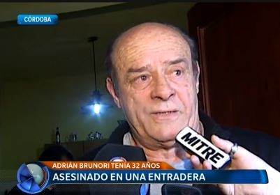 Lo asesinaron en una entradera: "Me metieron un tiro, papi"