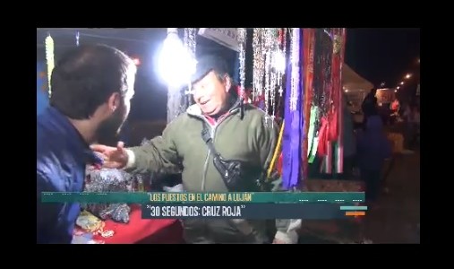 #ExclusivoWeb 30 segundos: Los puestos de comidas y recuerdos en Luján