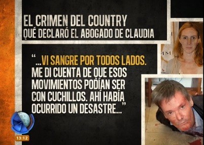 Crimen del country: "Farré estaba desencajado"