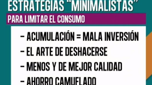 Los principios minimalistas del "consumo zen"