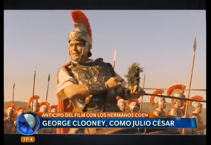 George Clooney, como Julio César