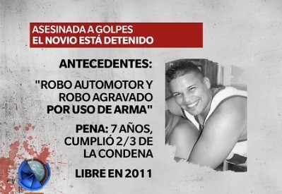 Hermana de la joven asesinada dijo que el novio "la siguió golpeando cuando estaba muerta"