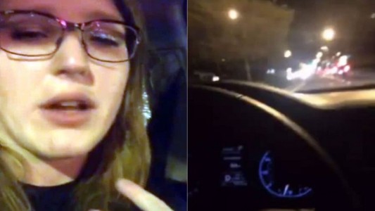 Una mujer manejó totalmente borracha y lo transmitió en vivo por Periscope
