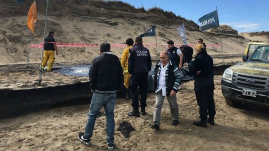 Hallaron restos de tres personas en la Laguna de Mar Chiquita