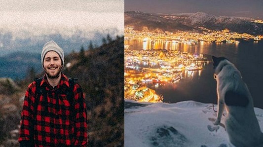 Dejó su trabajo y se dedicó a viajar con su perro