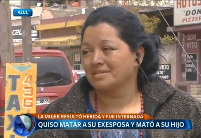 Fue dada de alta la mujer atacada por su ex en Azul