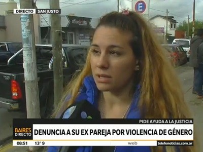 "Ayudame a evitar mi femicidio", pide Daniela