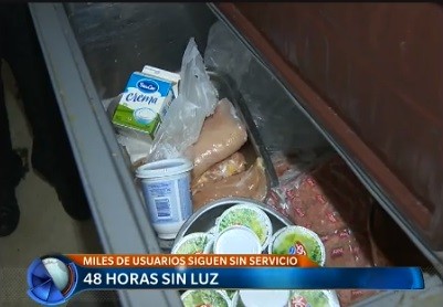 Quejas de comerciantes y vecinos que están sin luz hace 48 horas