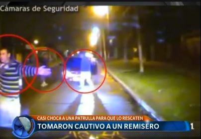 Tomaron cautivo a un remisero