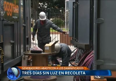 Tres días sin luz: pérdidas millonarias