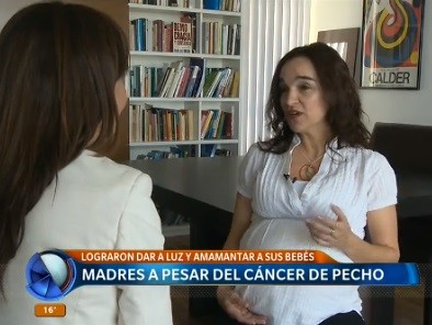 Madres a pesar del cáncer de pecho